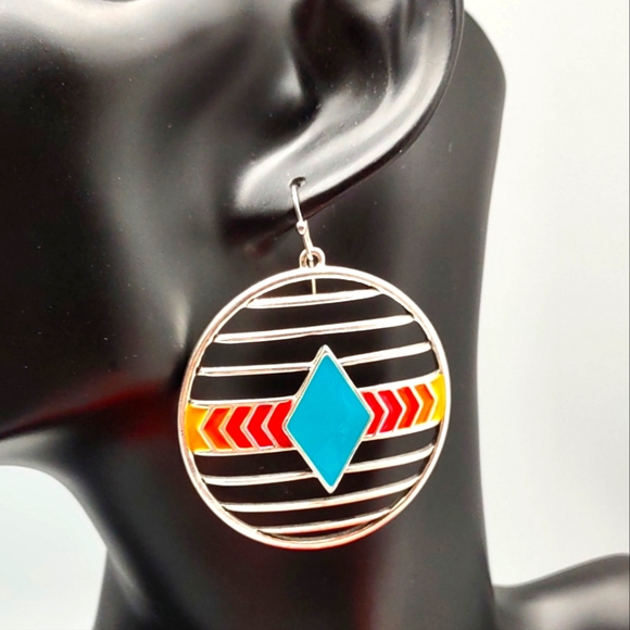 🔥Wrangler Rock retro earrings - Picture 1 of 2